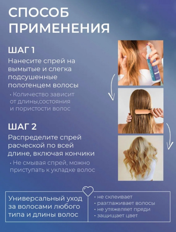 Dctr.Go Спрей для волос 15 в 1 термозащита и блеск 250 мл во Владимире