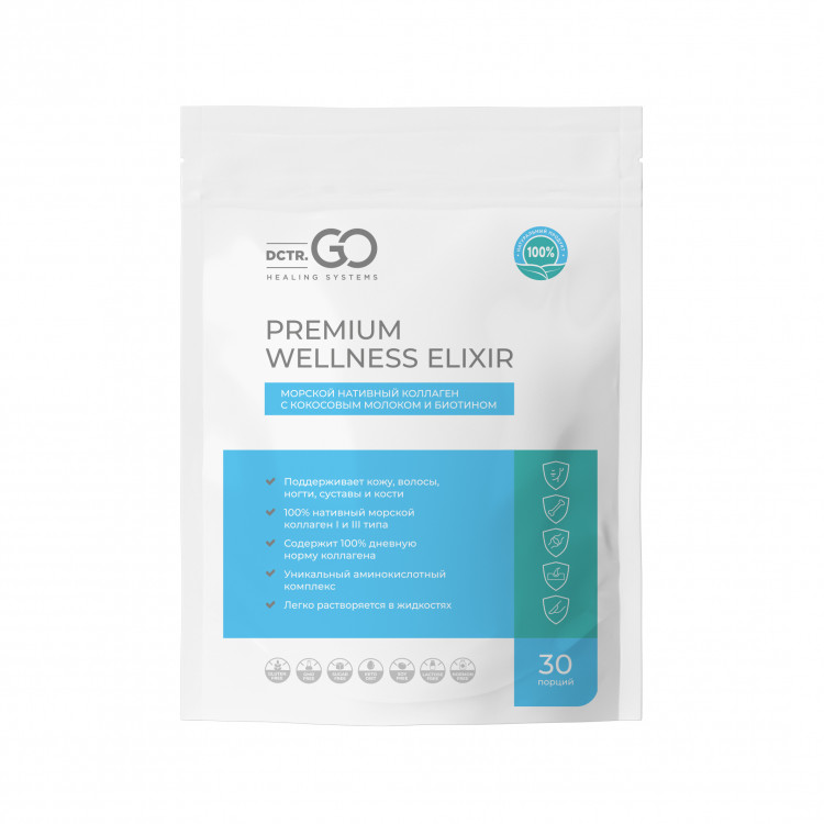 Dctr.Go Морской коллаген с кокосовым молоком и биотином во Владимире