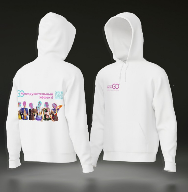 Худи с логотипом Dctr.Go во Владимире