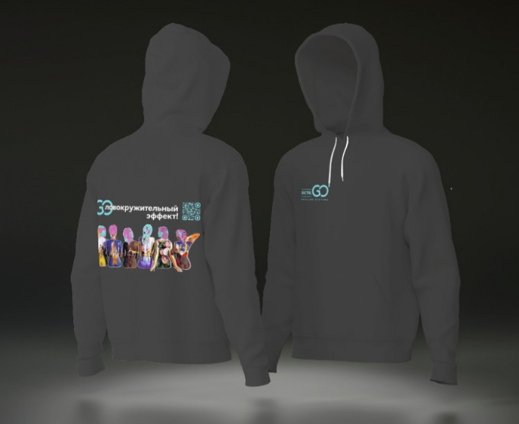 Худи с логотипом Dctr.Go во Владимире
