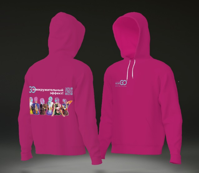 Худи с логотипом Dctr.Go во Владимире