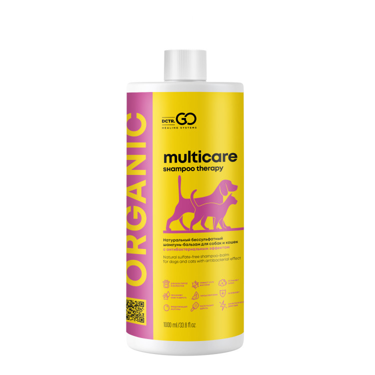 Dctr.Go Шампунь-бальзам для животных Sнampoo Therapy "Мультиуход" 1000 ml во Владимире