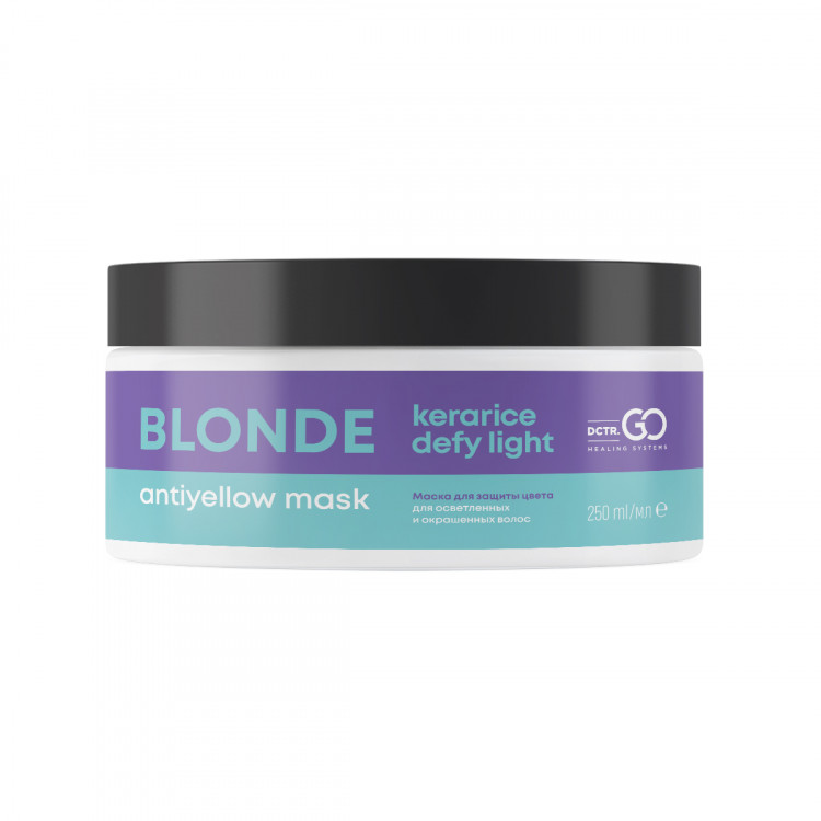 Блонд маска для защиты цвета Kerarice Defy Lidht Dctr.Go 250мл во Владимире