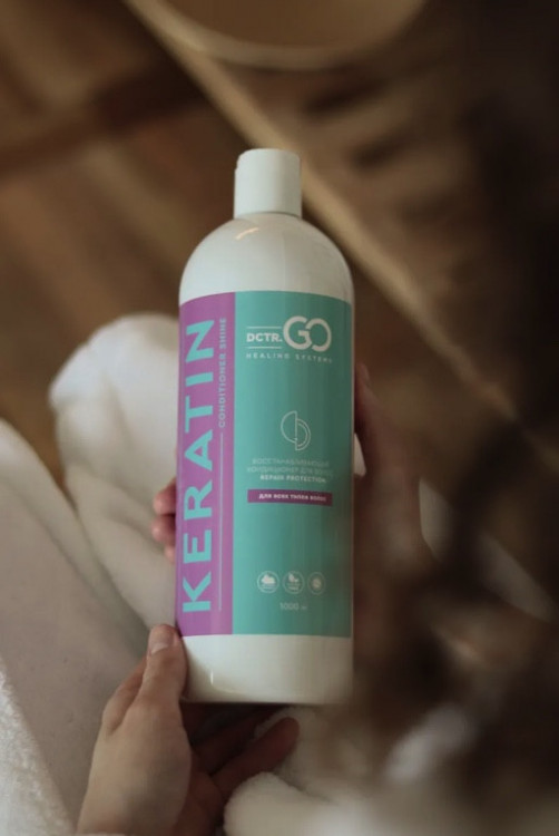 Dctr.Go. Увлажняющий кондиционер бальзам с кератином для волос 1000 мл во Владимире
